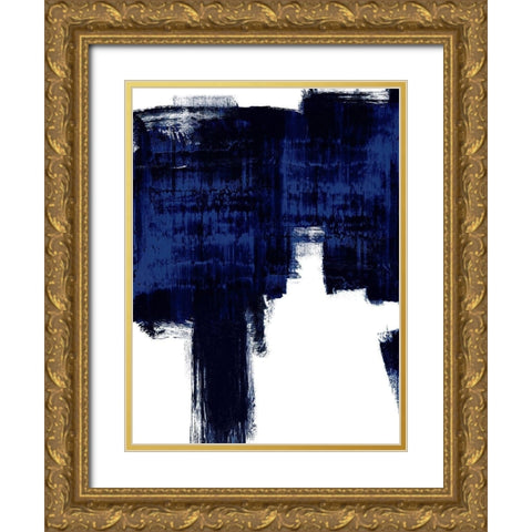 Mignight Ramblin II Gold Ornate Wood Framed Art Print with Double Matting by Wise, Alex