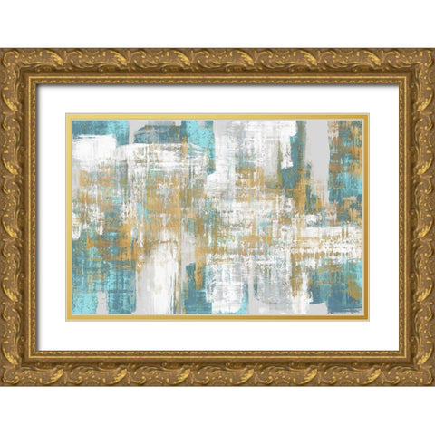 Gestures Gold Ornate Wood Framed Art Print with Double Matting by Wise, Alex
