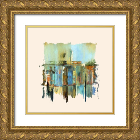 Window Shopping I Gold Ornate Wood Framed Art Print with Double Matting by Bolokofsky, Ronald