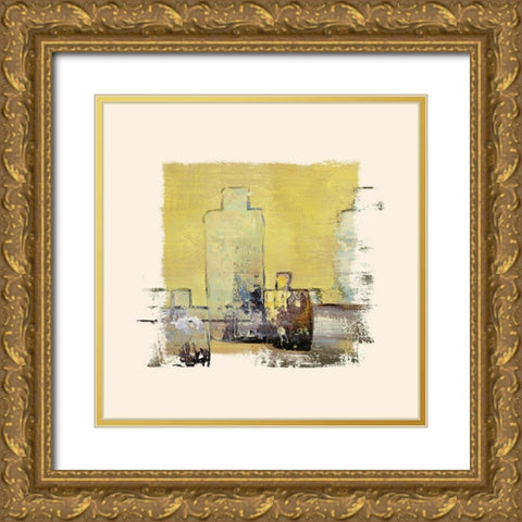 Four Jugs Gold Ornate Wood Framed Art Print with Double Matting by Bolokofsky, Ronald