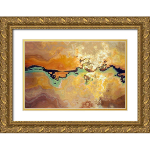 Desert Storm I Gold Ornate Wood Framed Art Print with Double Matting by Bolokofsky, Ronald