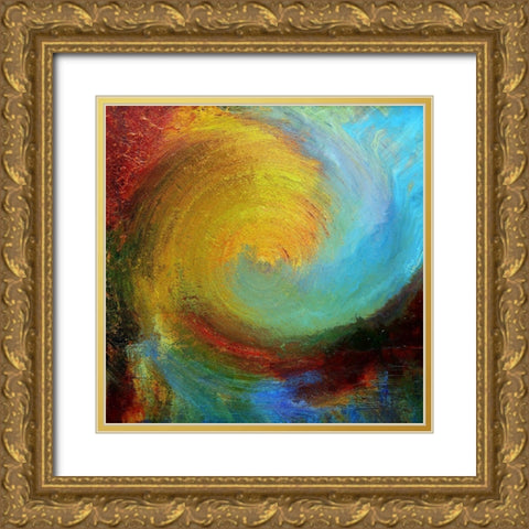 Pipeline II Gold Ornate Wood Framed Art Print with Double Matting by Bolokofsky, Ronald