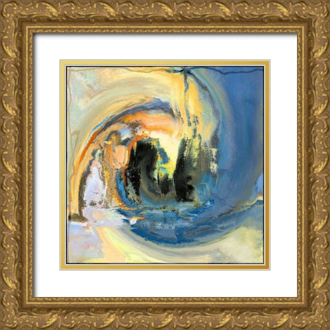 Under the Rainbow Gold Ornate Wood Framed Art Print with Double Matting by Bolokofsky, Ronald