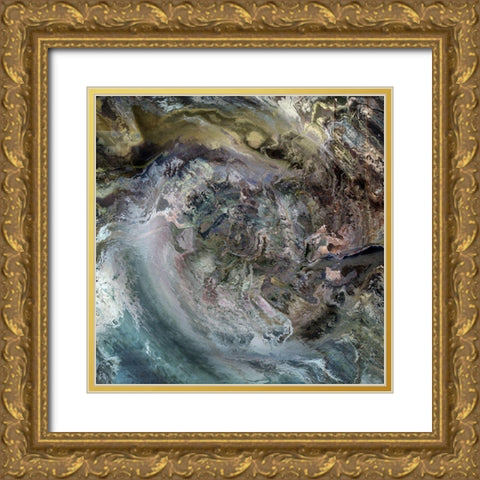 Above the Fray I Gold Ornate Wood Framed Art Print with Double Matting by Bolokofsky, Ronald