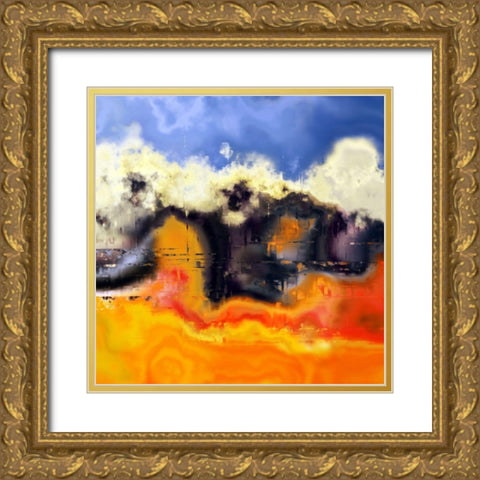 Beyond  the Clouds I Gold Ornate Wood Framed Art Print with Double Matting by Bolokofsky, Ronald