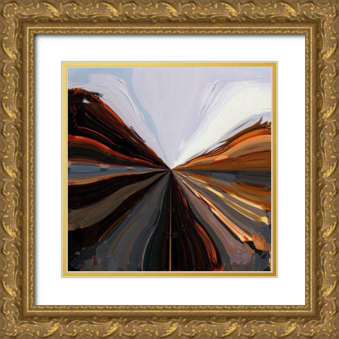At the Speed of Light III Gold Ornate Wood Framed Art Print with Double Matting by Bolokofsky, Ronald