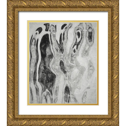 Perfect Match IV Gold Ornate Wood Framed Art Print with Double Matting by Bolokofsky, Ronald
