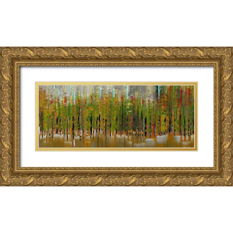 Metropolitan Movement III Gold Ornate Wood Framed Art Print with Double Matting by Bolokofsky, Ronald