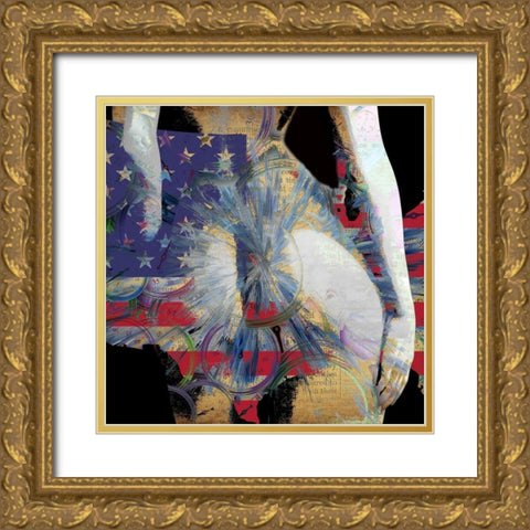 Behind the Times  Gold Ornate Wood Framed Art Print with Double Matting by Bolokofsky, Ronald