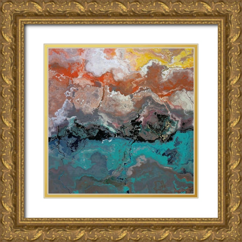 Above the Clouds III Gold Ornate Wood Framed Art Print with Double Matting by Bolokofsky, Ronald