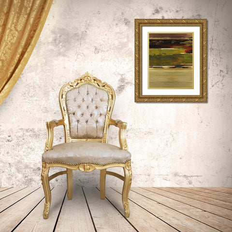 Across the Pond II Gold Ornate Wood Framed Art Print with Double Matting by Bolokofsky, Ronald