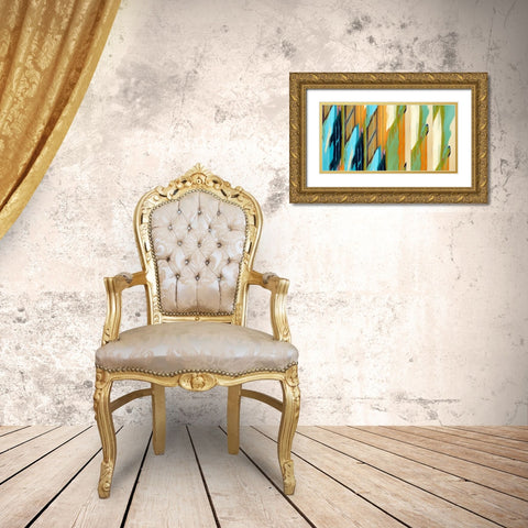 Aspirations II Gold Ornate Wood Framed Art Print with Double Matting by Bolokofsky, Ronald