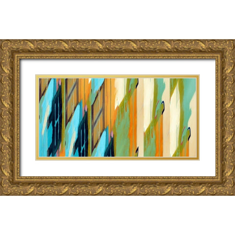 Aspirations II Gold Ornate Wood Framed Art Print with Double Matting by Bolokofsky, Ronald