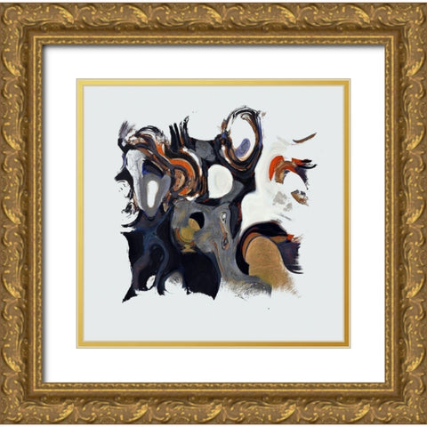 Enchanted Forest I Gold Ornate Wood Framed Art Print with Double Matting by Bolokofsky, Ronald
