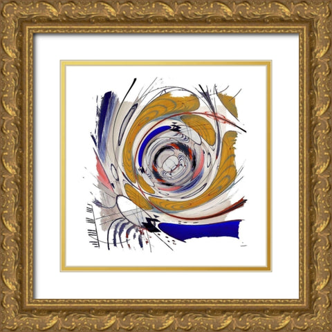 Interstellar I  Gold Ornate Wood Framed Art Print with Double Matting by Bolokofsky, Ronald