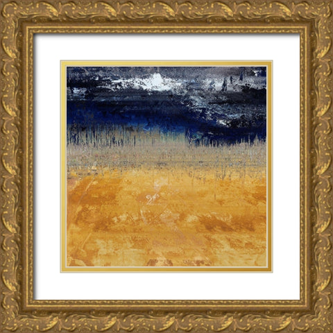 Prairie Night Gold Ornate Wood Framed Art Print with Double Matting by Bolokofsky, Ronald