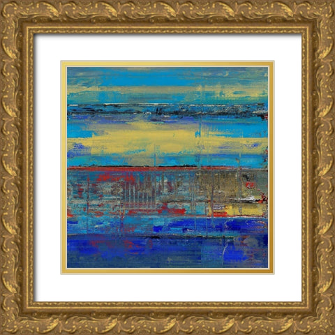 Summer Sun I Gold Ornate Wood Framed Art Print with Double Matting by Bolokofsky, Ronald