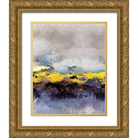 Wash Away the Blues II Gold Ornate Wood Framed Art Print with Double Matting by Bolokofsky, Ronald