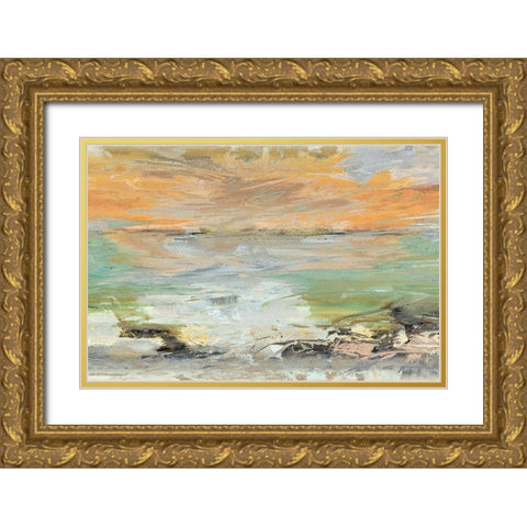 Westward Ho I Gold Ornate Wood Framed Art Print with Double Matting by Bolokofsky, Ronald