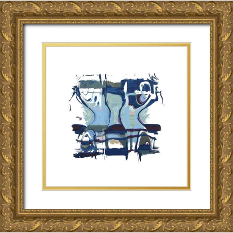 Which Way I Gold Ornate Wood Framed Art Print with Double Matting by Bolokofsky, Ronald