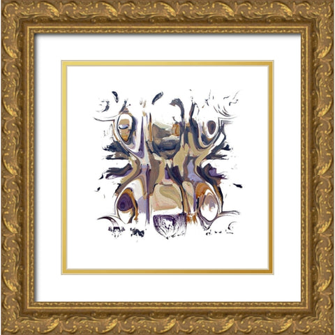 Which Way II Gold Ornate Wood Framed Art Print with Double Matting by Bolokofsky, Ronald