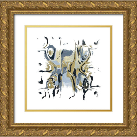 Which Way IV Gold Ornate Wood Framed Art Print with Double Matting by Bolokofsky, Ronald