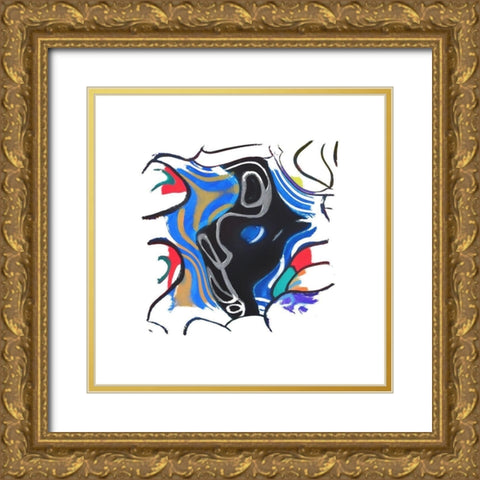 Wild Participation II Gold Ornate Wood Framed Art Print with Double Matting by Bolokofsky, Ronald