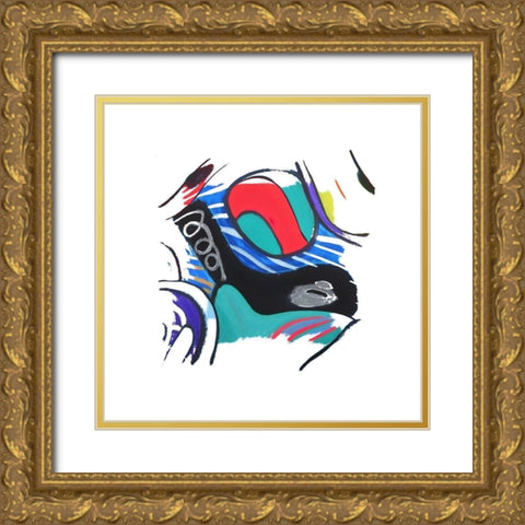Wild Participation IV Gold Ornate Wood Framed Art Print with Double Matting by Bolokofsky, Ronald