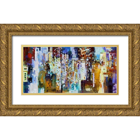Transformations Gold Ornate Wood Framed Art Print with Double Matting by Bolokofsky, Ronald