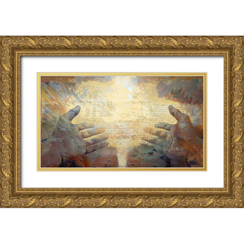 Knowlege Gold Ornate Wood Framed Art Print with Double Matting by Bolokofsky, Ronald