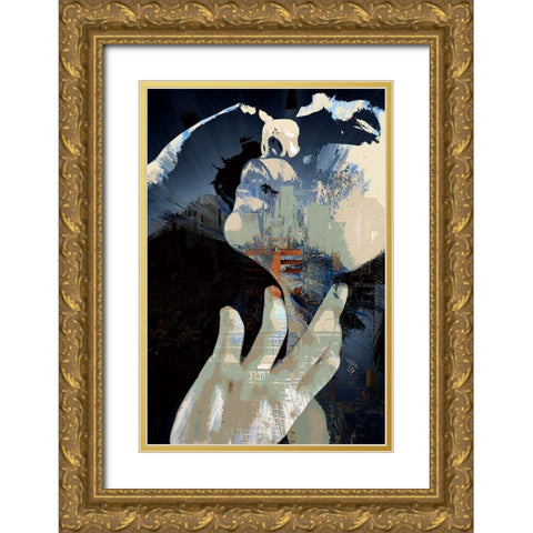 In Your Wildest Dreams Gold Ornate Wood Framed Art Print with Double Matting by Bolokofsky, Ronald