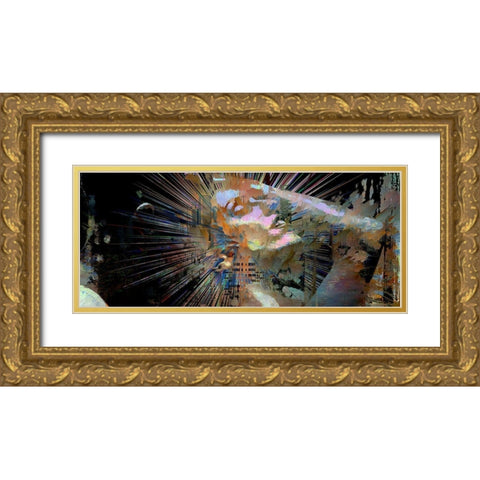 Memories Gold Ornate Wood Framed Art Print with Double Matting by Bolokofsky, Ronald