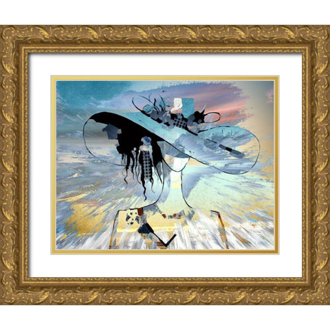 Yesterdays Fashions Today II Gold Ornate Wood Framed Art Print with Double Matting by Bolokofsky, Ronald