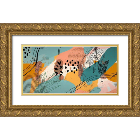 House Plants 304 Gold Ornate Wood Framed Art Print with Double Matting by Bolokofsky, Ronald