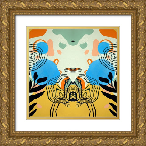 Under the Hood I Gold Ornate Wood Framed Art Print with Double Matting by Bolokofsky, Ronald