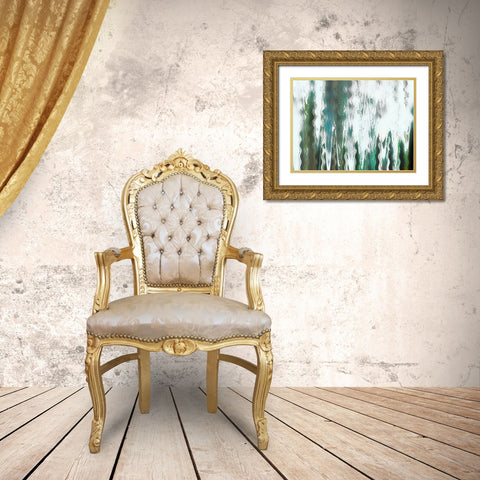 Angler Blur I Gold Ornate Wood Framed Art Print with Double Matting by Franklin