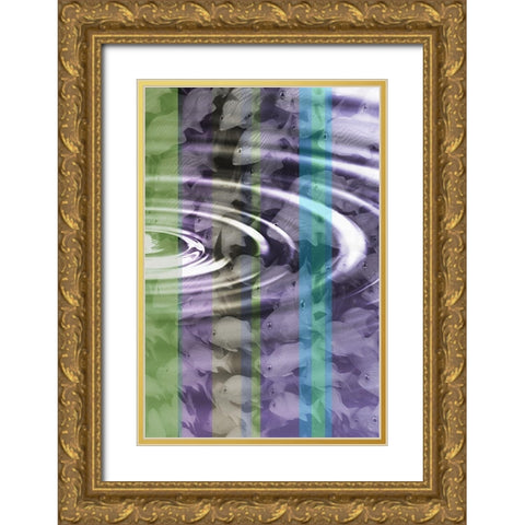 Follow the Leader II Gold Ornate Wood Framed Art Print with Double Matting by Simons