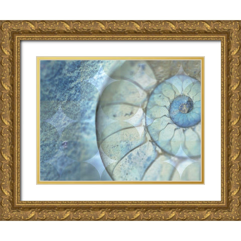 La Conha I Gold Ornate Wood Framed Art Print with Double Matting by Simons