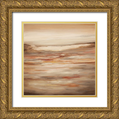 Rustic Gold Ornate Wood Framed Art Print with Double Matting by Hinz