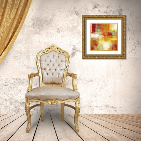 Early Morn I Gold Ornate Wood Framed Art Print with Double Matting by King