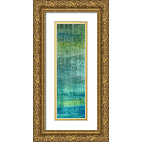Under Sea II Gold Ornate Wood Framed Art Print with Double Matting by King