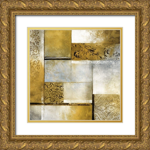 Southhampton I Gold Ornate Wood Framed Art Print with Double Matting by King