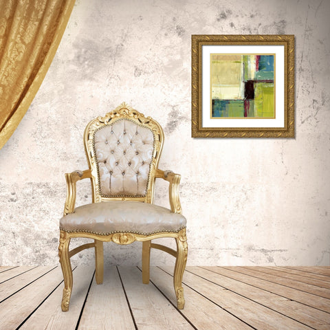 Varieties IV Gold Ornate Wood Framed Art Print with Double Matting by King