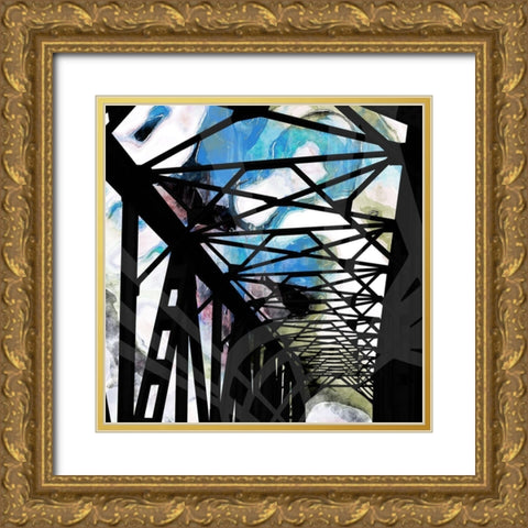 Tunnel Vision I Gold Ornate Wood Framed Art Print with Double Matting by Nola