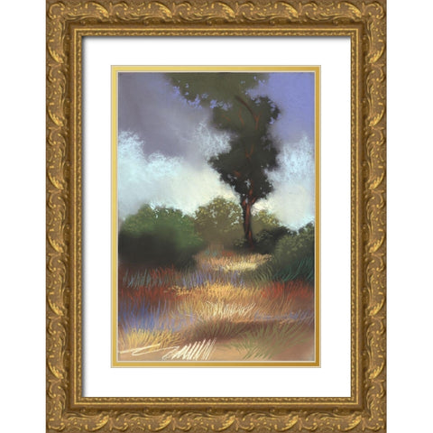 The Wilds II Gold Ornate Wood Framed Art Print with Double Matting by Ricci