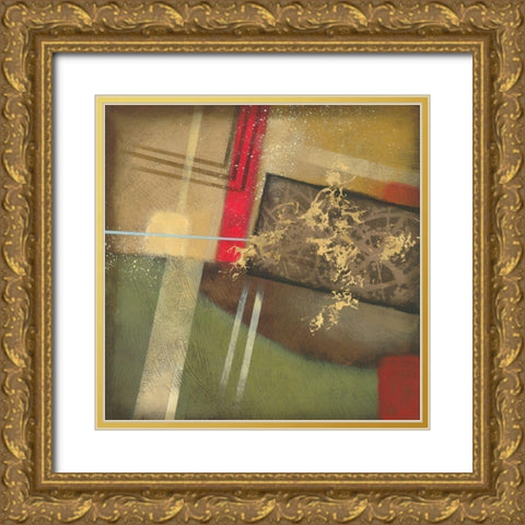Breakout I Gold Ornate Wood Framed Art Print with Double Matting by Scott