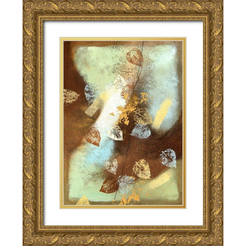 Good Fortune I Gold Ornate Wood Framed Art Print with Double Matting by Scott