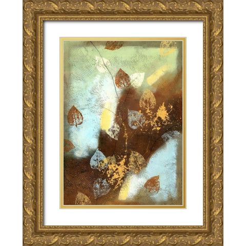 Good Fortune II Gold Ornate Wood Framed Art Print with Double Matting by Scott