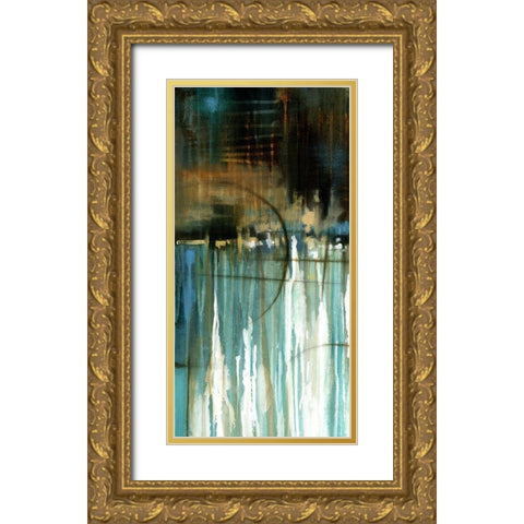 Lake Reflection I Gold Ornate Wood Framed Art Print with Double Matting by Scott