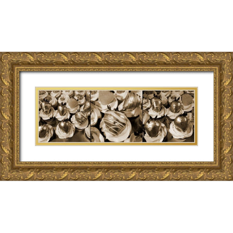 Golden Dessert Gold Ornate Wood Framed Art Print with Double Matting by Phillip, Jamie